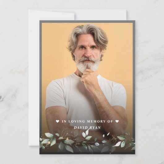 紅葉お祝い生涯写真葬儀記念館 招待状 (裏面)