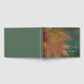 紅葉お祝い生涯記念碑 ゲストブック (全面)