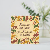 紅葉がグリーティングフラットカードを落としている (スタンド正面)