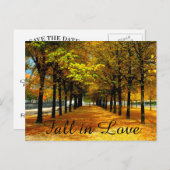 紅葉がポストカードの日付を保存 案内ポストカード (正面/裏面)