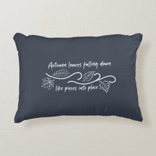 紅葉が粉々に倒れ込む アクセントクッション (正面)