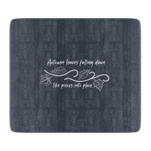 紅葉が粉々に倒れ込む カッティングボード (正面)