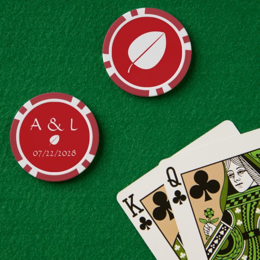紅葉さくらんぼ ポーカーチップ (ポーカーテーブル (ダブル))