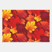 紅葉すべての行事 ラッピングペーパーシート (正面)
