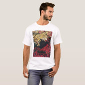 紅葉するカエデの木 Tシャツ (正面フル)