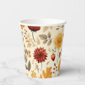 紅葉で言う – 紙カップ 紙コップ (裏面)