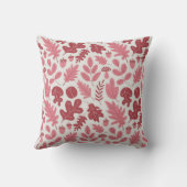 紅葉とどんぐりのパターン クッション (裏面)