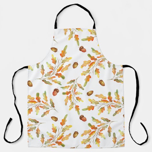 紅葉とアコーン エプロン (正面)