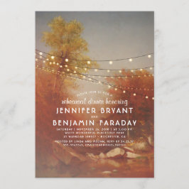 紅葉とイルミネーションのレセプションディナー 招待状