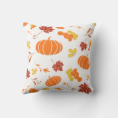 紅葉とカボキンパターン秋 クッション (裏面)