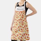 紅葉とカボチャ エプロン (インサイチュ)