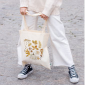 紅葉とカボチャ ラージトートバッグ