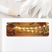 紅葉とストリングラ素朴イト ラベル (インサイチュ)