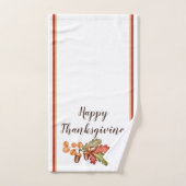 紅葉とドングーカスタムズ ハンドタオル (ハンドタオル)