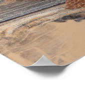 紅葉とハートポスター ポスター (角)