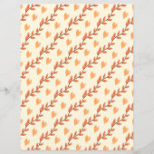 紅葉とハート (裏面)