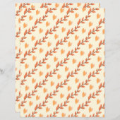 紅葉とハート (正面/裏面)