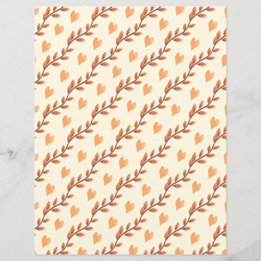 紅葉とハート (正面)