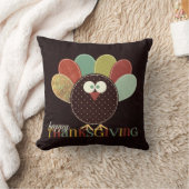 紅葉とパッチワークトルコ クッション (ブランケット)