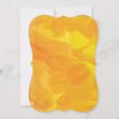 紅葉とブランチ誕生日 招待状 (裏面)