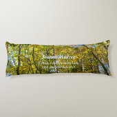 紅葉とブルースカイ – パーソナライズされた ボディピロー