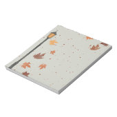 紅葉とライト ノートパッド (回転)