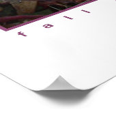 紅葉と光 ポスター (角)