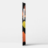 紅葉と列のシームレ落ちたスパターン Case-Mate iPhoneケース (裏面 / 左)