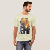紅葉と川 Tシャツ (正面フル)