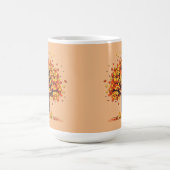 紅葉と落下離れ コーヒーマグカップ (中央)