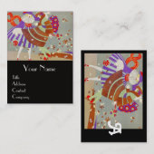 紅葉と風/ファッション衣装デザイナー 名刺 (正面/裏面)