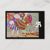 紅葉と風/ファッション衣装デザイナー 名刺 (裏面)