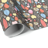 紅葉と鳥。 ラッピングペーパー (ロールコーナー)