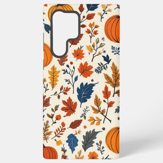 紅葉のほっこりスマホケース SAMSUNG GALAXYケース (裏面)