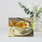 紅葉のイギリス茶 オータム コテージ ポストカード (スタンド正面)