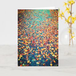 紅葉のウェットフォレストパス カード