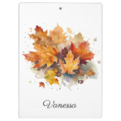 紅葉のカスタマイズが可能 クリップボード (裏面)