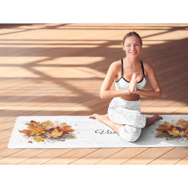 紅葉のカスタマイズが可能 ヨガマット