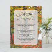 紅葉のカスタムな結婚式メニュー メニュー (スタンド正面)