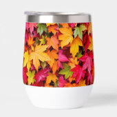 紅葉のカラーが可愛いサーモスタンブラー (右面)