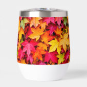 紅葉のカラーが可愛いサーモスタンブラー (正面)