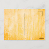 紅葉のカラーブロック ポストカード (裏面)