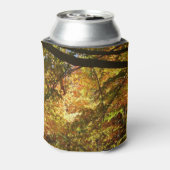 紅葉のキャノピーI黄色の秋自然 缶クーラー (缶裏面)