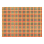 紅葉のクラシックの格子縞 テーブルクロス (正面(横))