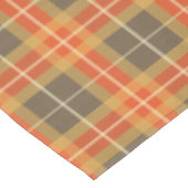 紅葉のクラシックの格子縞 テーブルクロス (アングル)