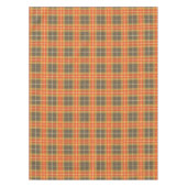 紅葉のクラシックの格子縞 テーブルクロス (正面)