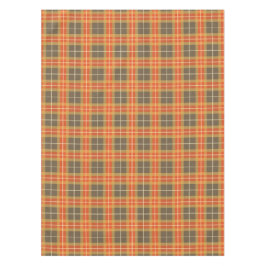 紅葉のクラシックの格子縞 テーブルクロス