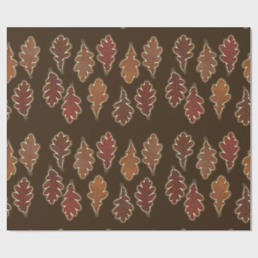 紅葉のグローカスタムオン色 ラッピングペーパー (フラット)