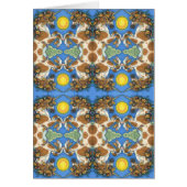 紅葉のユニコーンのスタリオン、馬のカード (正面)