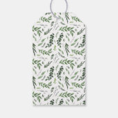 紅葉のラベルに結婚感謝 ギフトタグ (裏面)